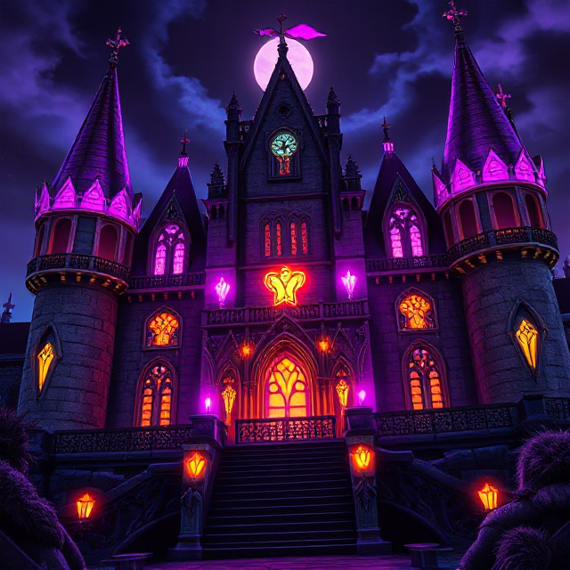 Vampy Party gothic vampire slot hero glowing gems