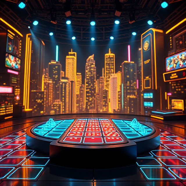 Boom City Live dice grid game show city hero